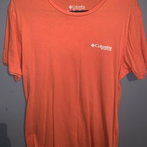 Orange Columbia shirt